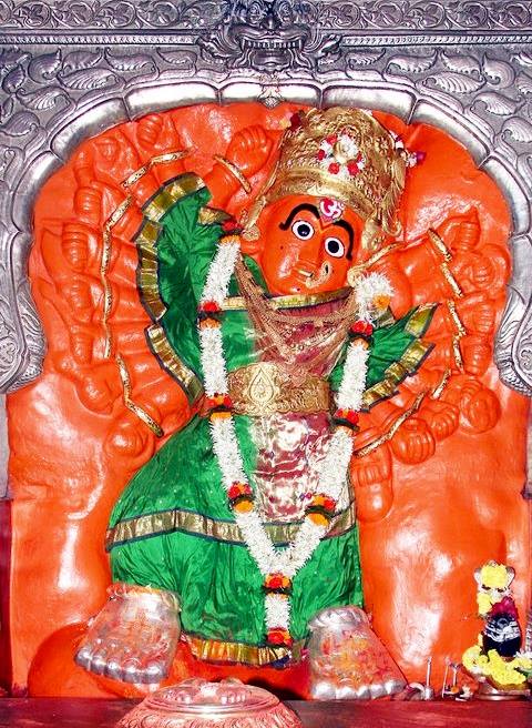 Saptashrungi Mata Temple , Vani , Nashik .
